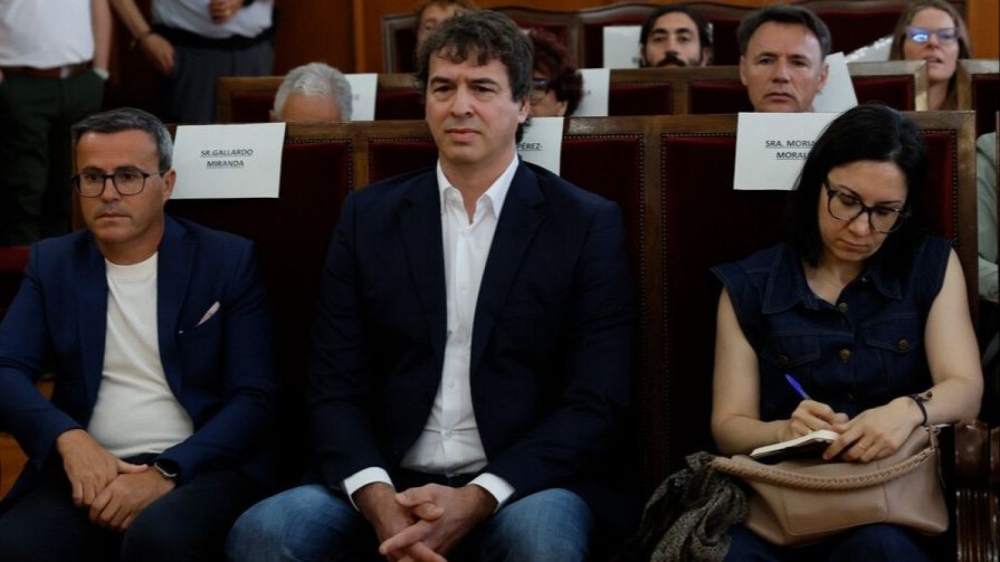 David Sánchez riskerar att inte kunna inneha offentliga uppdrag förrän 2035. Foto: Audiencia Provincial de Badajoz