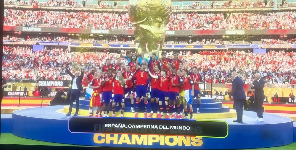 Finalen på New York New Jersey Stadium den 20 juli blev en uppvisning i spanskt bollinnehav mot ett argentinskt lag som valde att prioritera försvarsspel och fysisk närvaro framför offensivt spel.