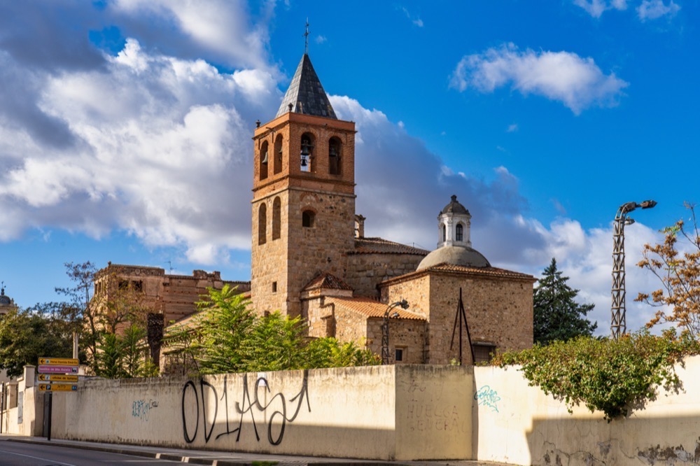 Utgrävningen har genomförts i det historiska området kring basilikan Santa Eulalia, i Mérida.