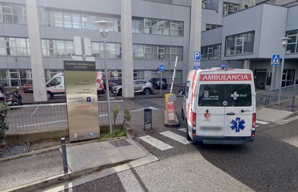 Sjukvårdspersonalens larm har lett till en granskning av de utländska förlossningsfallen i Burgos. Foto: Google Maps