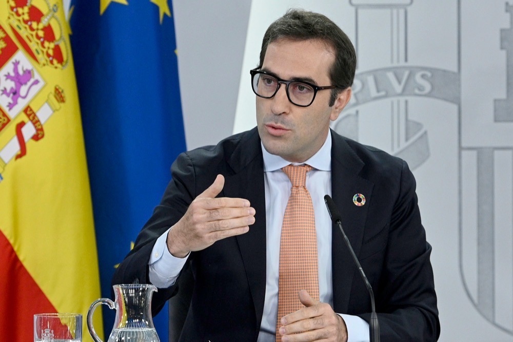 Ekonomiministern Carlos Cuerpo betonar att den spanska ekonomin fortsätter att vara en av de starkaste i Europa.