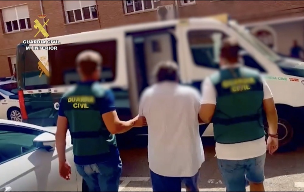 Mordutredningen försvårades av att den inleddes först sex år efter att offret försvunnit. Foto: Guardia Civil