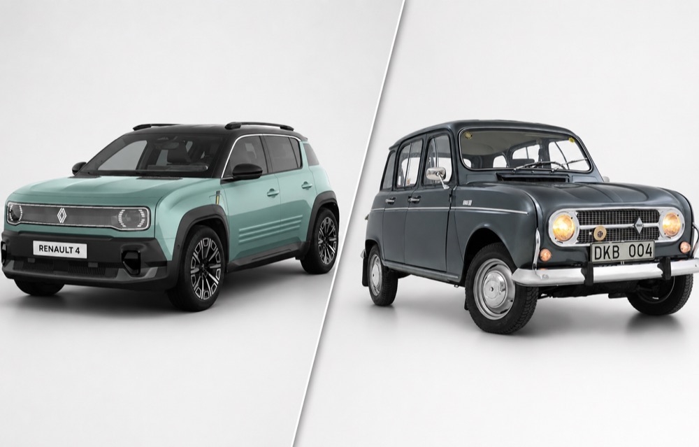Klassiska Renault 4 har fått en elbilsvariant som passar utmärkt i spanska tätorter.