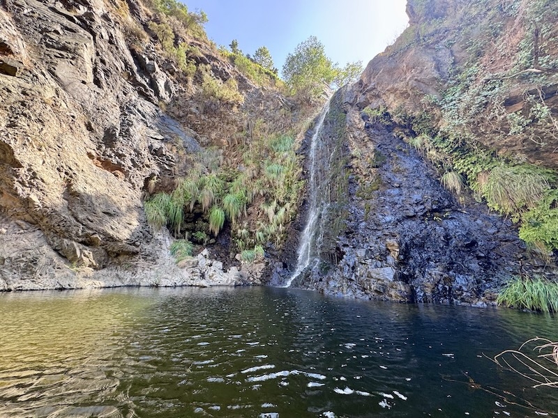 Charco de la Virgen i Tolox.