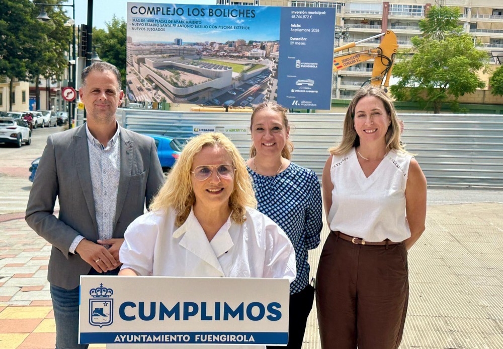 Det nya kvarteret får 1.070 parkeringsplatser, flera idrottsanläggningar och över 7.000 kvadratmeter för domstolsverksamhet. Foto: Ayto de Fuengirola