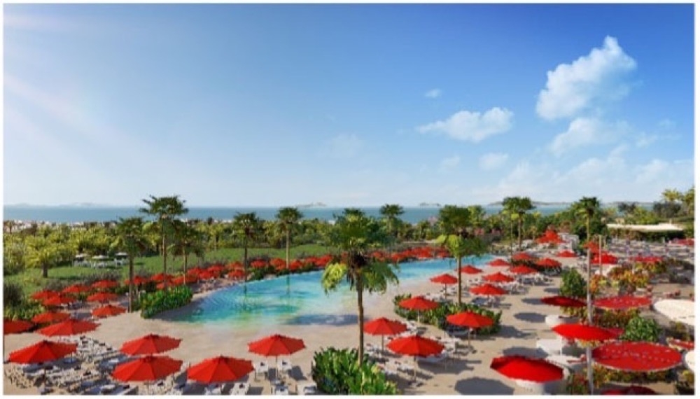 Anläggningen med 220 rum planeras på landsbygdsmark nära Club Med Magna Marbella och ska även få spa, restaurang och två simbassänger. Foto: MN Comunicación