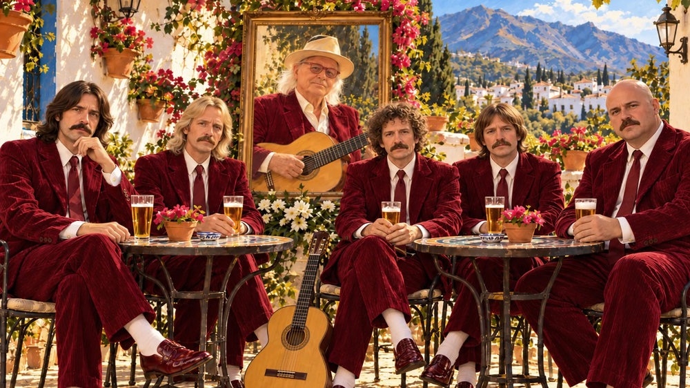 Inspelningen med dragspel och gitarr lyfter fram trubadurens livsresa och berättartradition.