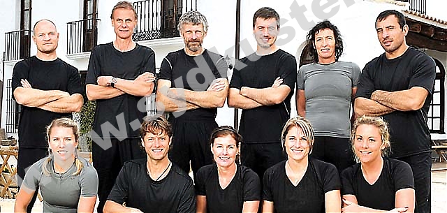 Vi har sett dem på arenorna och överst på prispallarna. I Mästarnas mästare får tv-tittarna lära känna dem på riktigt. Övre raden från vänster: Per 