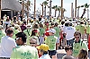 Deltagarna marscherade mellan 2,5 och 10 kilometer längs strandpromenaden.