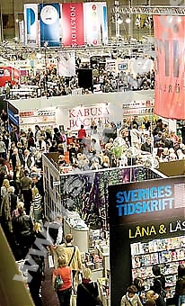Årets Bokmässa i Göteborg 24 till 27 september sätter fokus på Spanien och den spanskspråkiga litteraturen. Temat är ett samarbete med spanska kulturdepartementet, förläggarföreningen och Cervantesinstitutet. Foto: Adam Lundqvist
