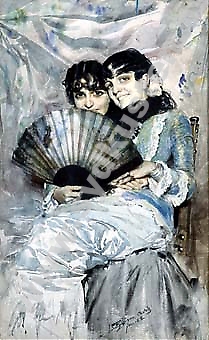 Utställningen “Zorn i Spanien” pågår till 13 september och omfattar ett 60-tal målningar, däribland “Kusinerna” som blev Anders Zorns första internationella framgång som visades på salongen i Paris 1882. Foto: Zornmuseet