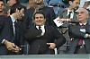 Barças ordförande Joan Laporta trivdes på hedersläktaren.