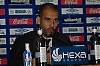 Succétränaren Guardiola lovordade Zlatan på den efterföljande presskonferensen.