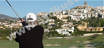 Tävlingen på Mijas Golf fick skjutas upp från 18 februari till 1 mars, på grund av regnet. Men vilket härligt väder det blev till slut!