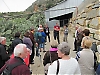 Deltagarna bjöds på en överraskning när resan inkluderade ett besök i en ostfabrik nära Casares.