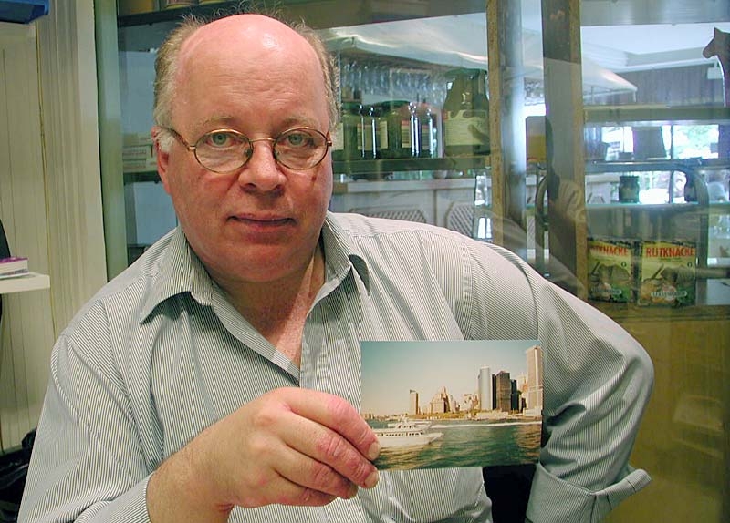 Svenske krögaren Björn af Geijerstam befann sig i New York 11 september 2001.