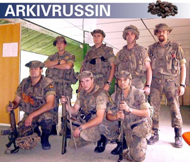 Sydkustens dåvarande praktikant Dunia F. López besökte i maj 2000 spanska legionen i Ronda.