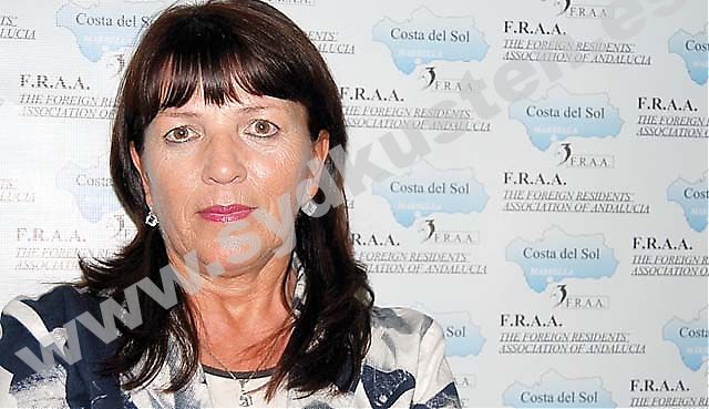 Jolanta Jarczewska är grundare av och ordförande i The Foreign Residents Association of Andalucía (FRAA) som hjälper utlänningar med olika slags problem. En av de största frågorna just nu är de tusentals illegala fastigheter som är under utredning på Costa del Sol, många av de drabbade är just utlänningar.