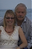 Barbro och Bengt Sändh mös vid vattenbrynet.