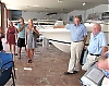 Göran Sundberg berättade passionerat om hur företaget, som idag har ett 20-tal delegationer och 240 anställda, uppstod efter en grundstötning utanför Torremolinos på 60-talet.