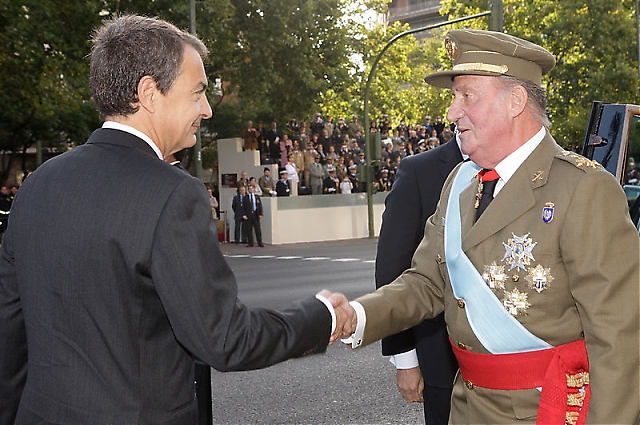 Kung Juan Carlos har i år tagit farväl av José Luís Rodríguez Zapatero och välkomnat nye regeringschefen Mariano Rajoy.