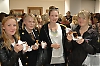 Emma Stoopendahl, Jouline Hedberg, Felice Rylander och Sara Lindgren lät sig väl smaka av det spanska mellanmålet.