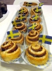 De läckra kanelbullarna gjorde studiebesöket bara än mer uppskattat.