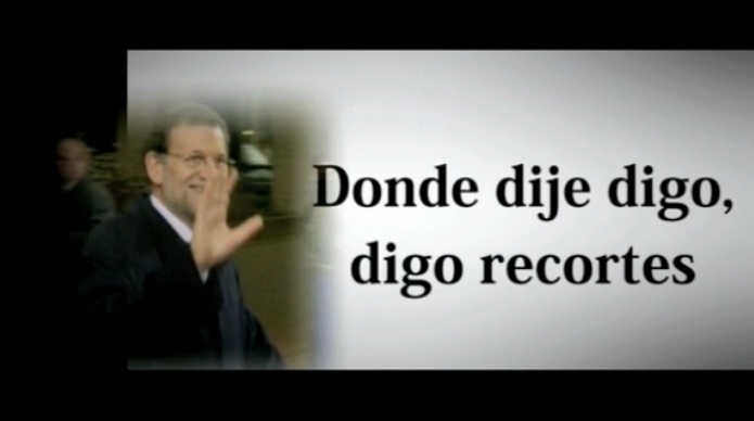 PSOE startade det senaste videokriget, med anklagelser mot regeringen om att ljuga och försöka rasera välfärdssamhället.