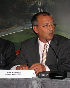 Juan Sánchez har varit borgmästare i Casares i 25 år.