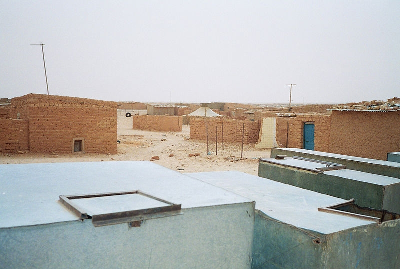 Många spanska hjälparbetare har varit verksamma vid flyktingslägret i Tinduf, i Algeriet.