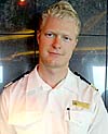 Svensken Patrik Hellstrand har arbetat på QM2 sedan det byggdes i Frankrike.