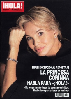 Dansk-tyska prinsessan Corinna har intervjuats både i Hola och El Mundo.