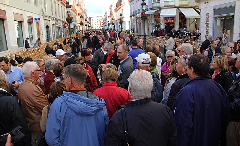 Det är anmärkningsvärt att Sydkustens grupp verkar vara den enda organiserade till Málaga under påsken.