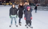 Den kalla vintern har utnyttjats till att åka mycket skridskor, bland annat i klassiska Kungsträdgården. Foto: Privat